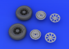 Eduard 632019 F4U-1 wheels 1/32 (Tamiya)